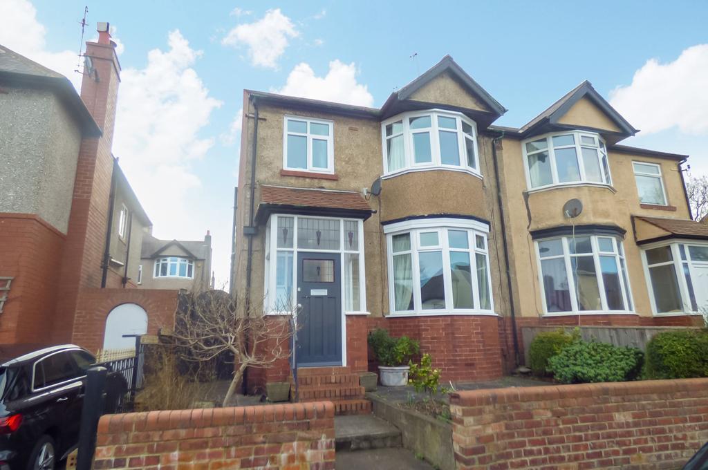 Ivanhoe, Whitley Bay, Tyne & Wear, NE25 9AW 3 bed semidetached house £340,000
