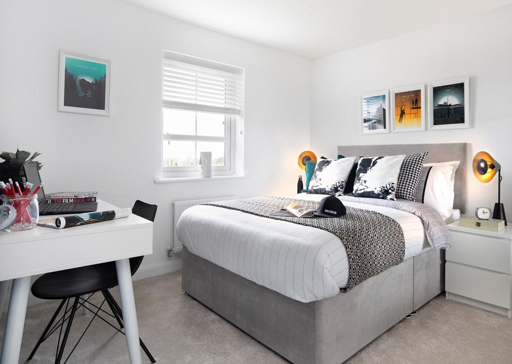 Further double bedroom in the Kingsley 4 bedroom home