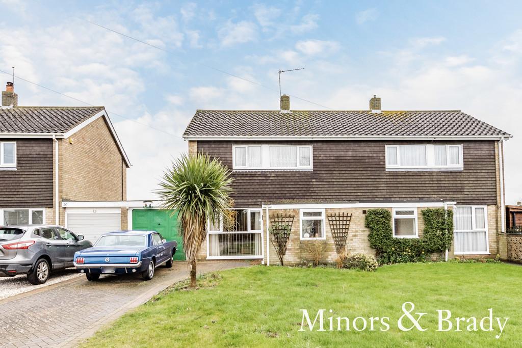 The Paddocks, Old Catton 3 bed semidetached house £250,000