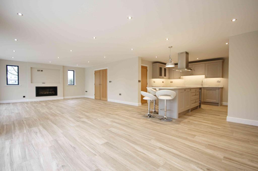 Living/Kitchen/Dining Area