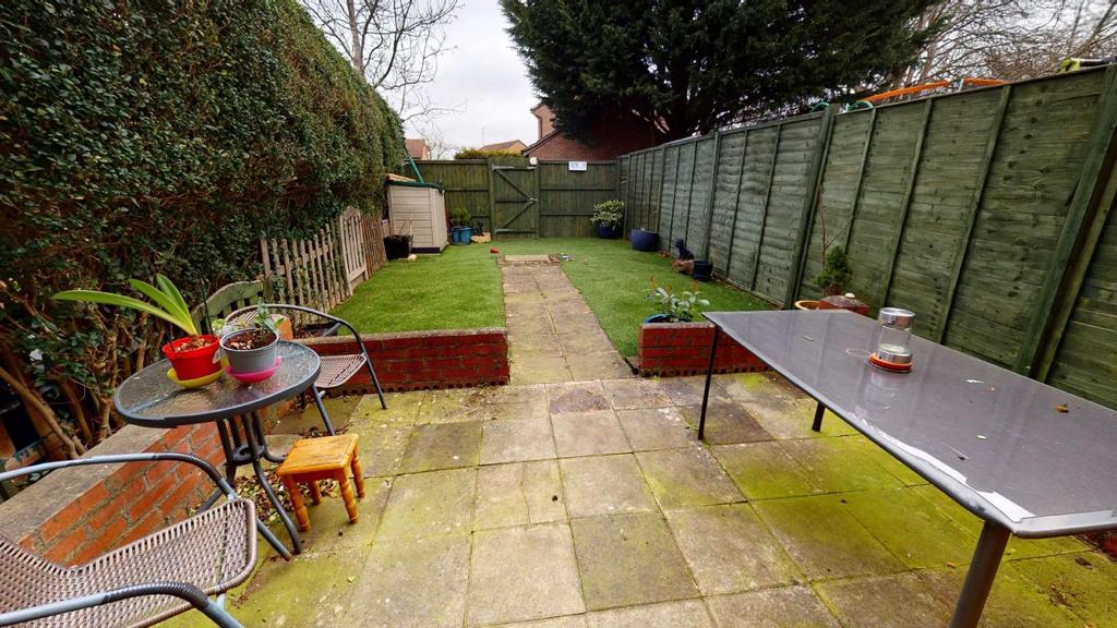Rear garden
