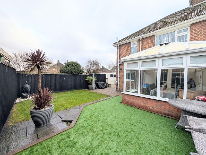 Rear garden