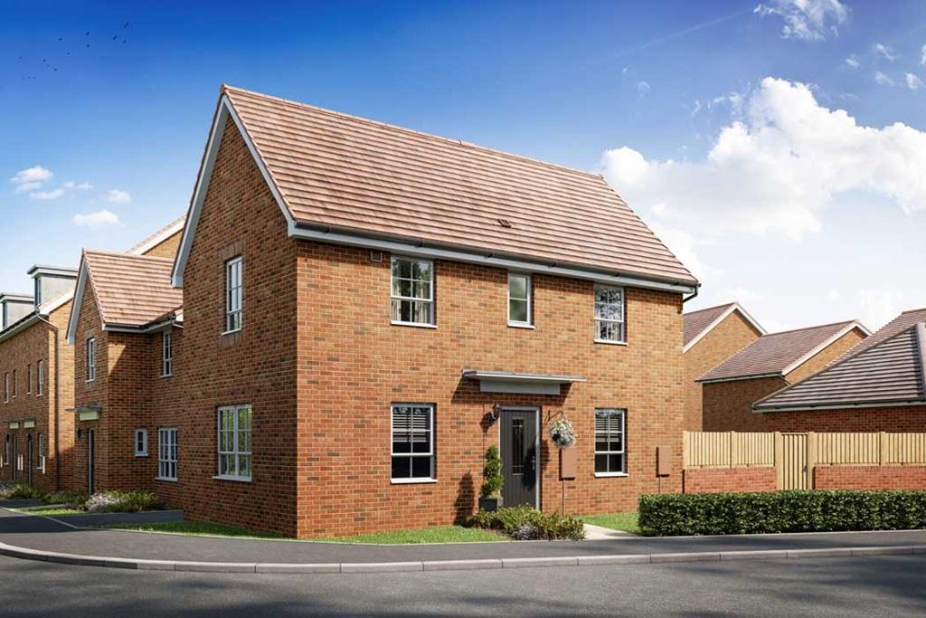Computer generated image of the Moresby 3 bedroom home