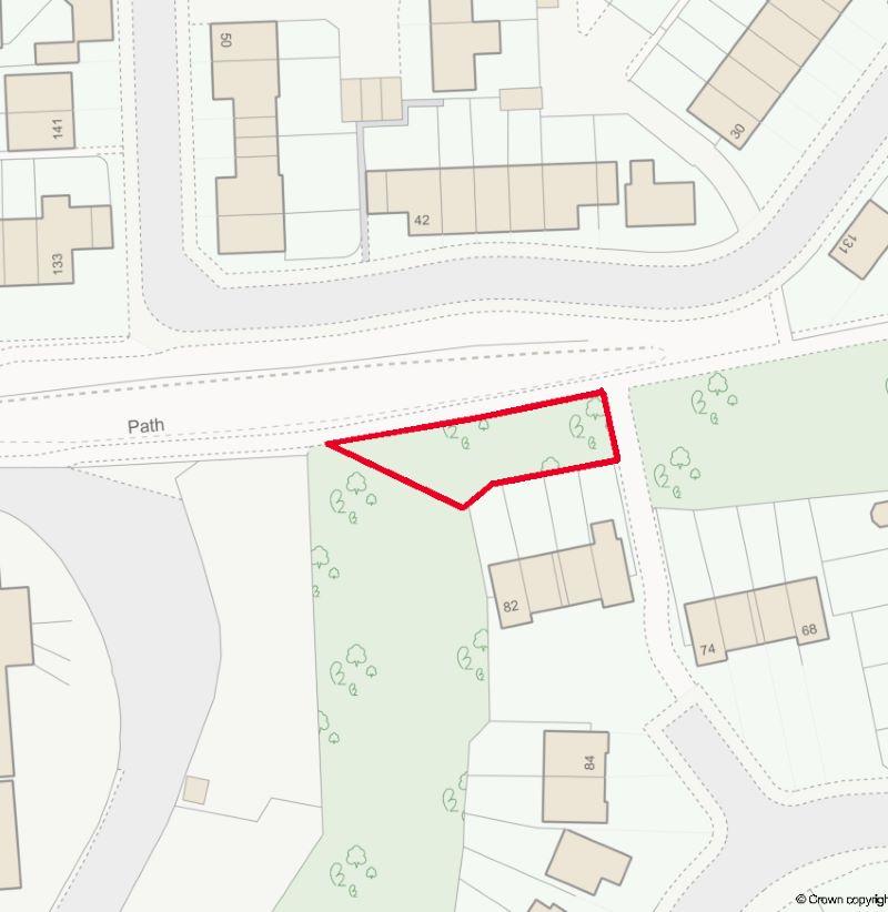 Land Rear of 7682 Richborough Drive... Land £5,000