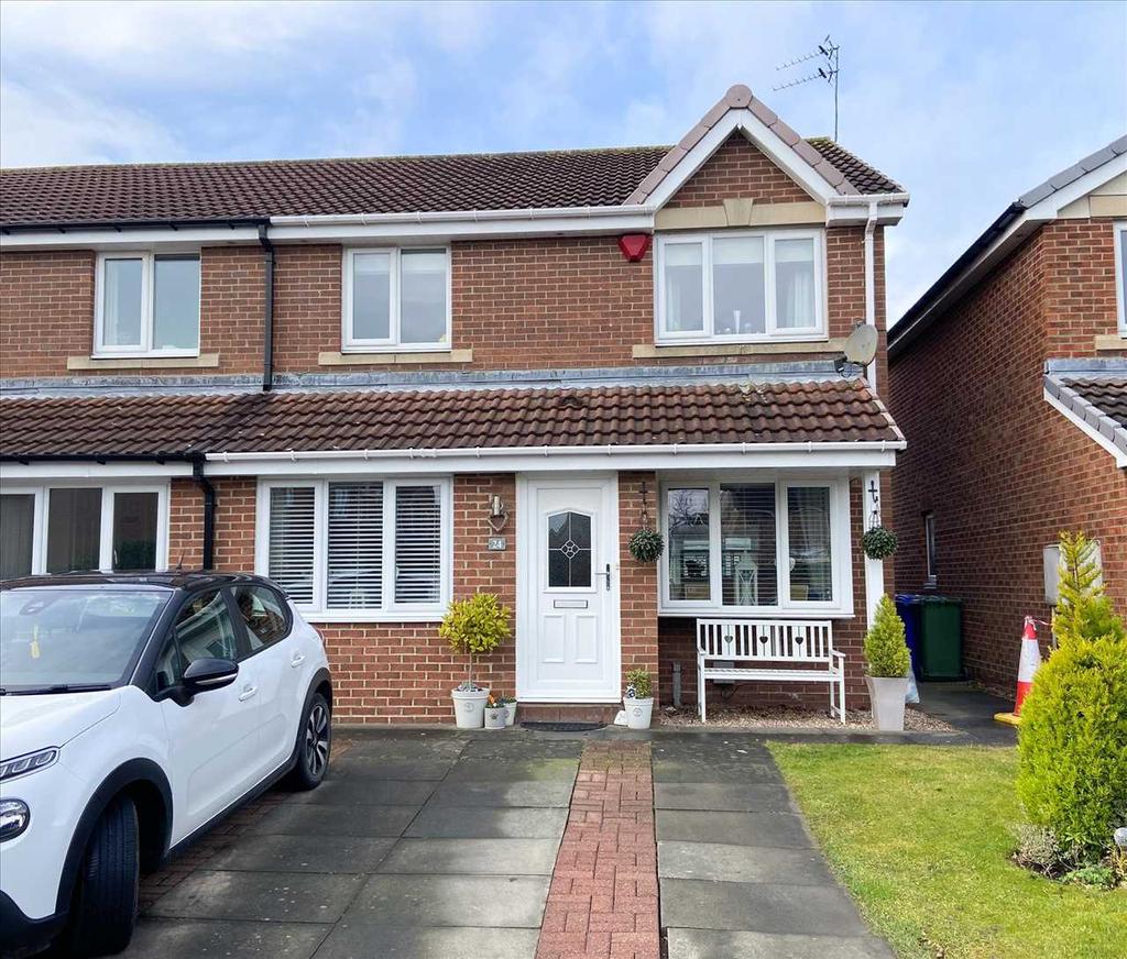 Arlington Grove, Cramlington 3 bed semidetached house £240,000