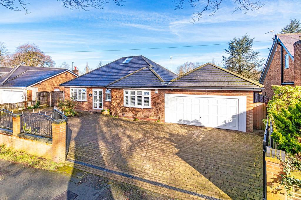 Moorside Road, Flixton, Manchester, M41 3 bed detached bungalow £750,000