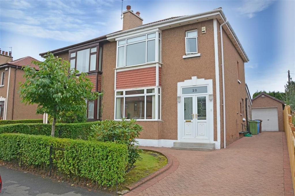 Drumby Crescent, Clarkston, Glasgow, G76 3 bed semidetached villa £