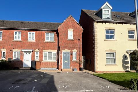 3 bedroom end of terrace house for sale - Houghton Close, Asfordby Hill