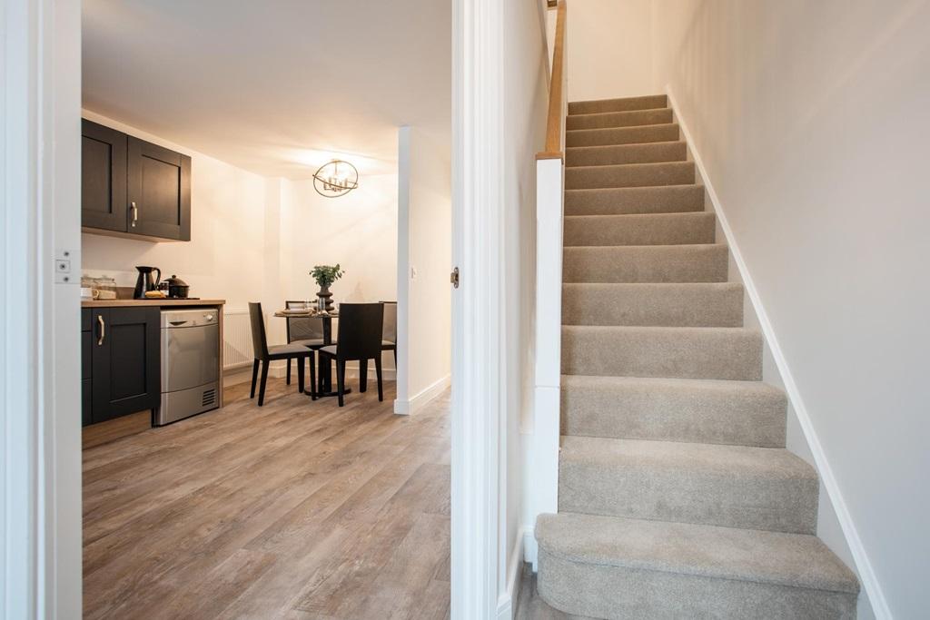 A separate entrance hallway