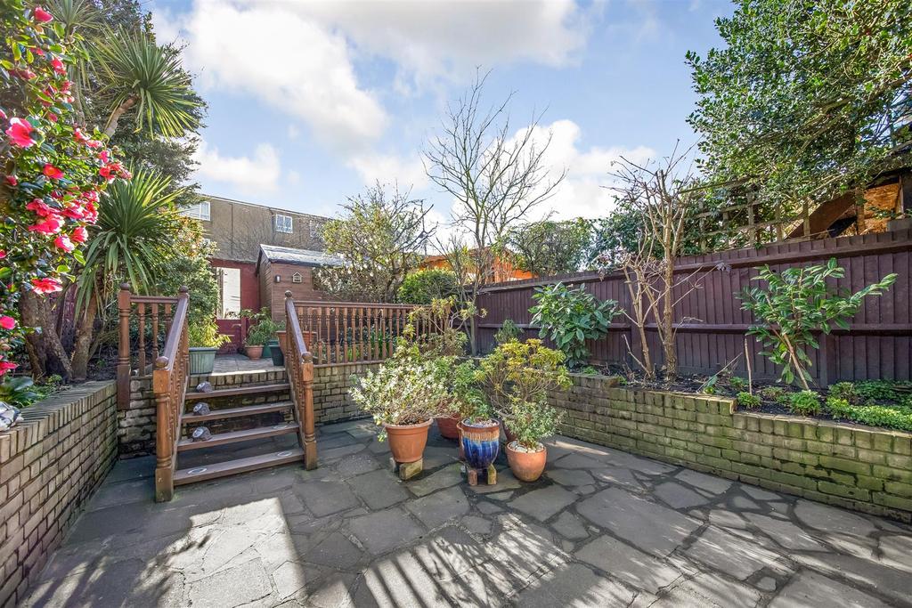 South east facing garden