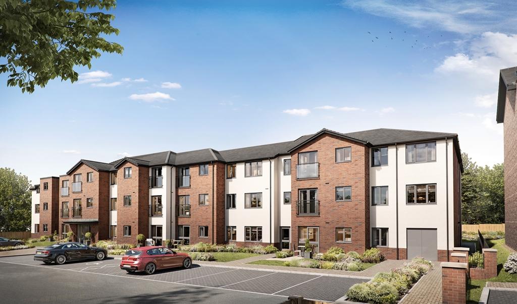 Brideoake Court, Standish - Front Exterior (Artist Impression)