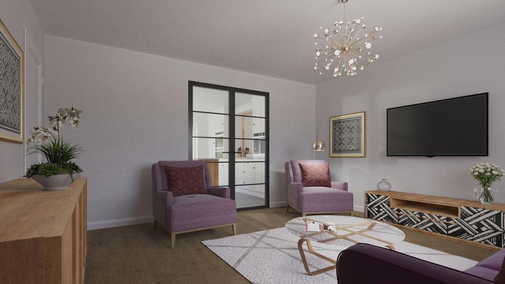 Living Room, 2 Powburgh Gardens
