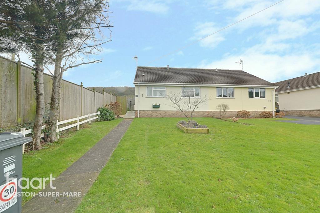Knightcott Road, Banwell 2 bed semidetached bungalow £310,000