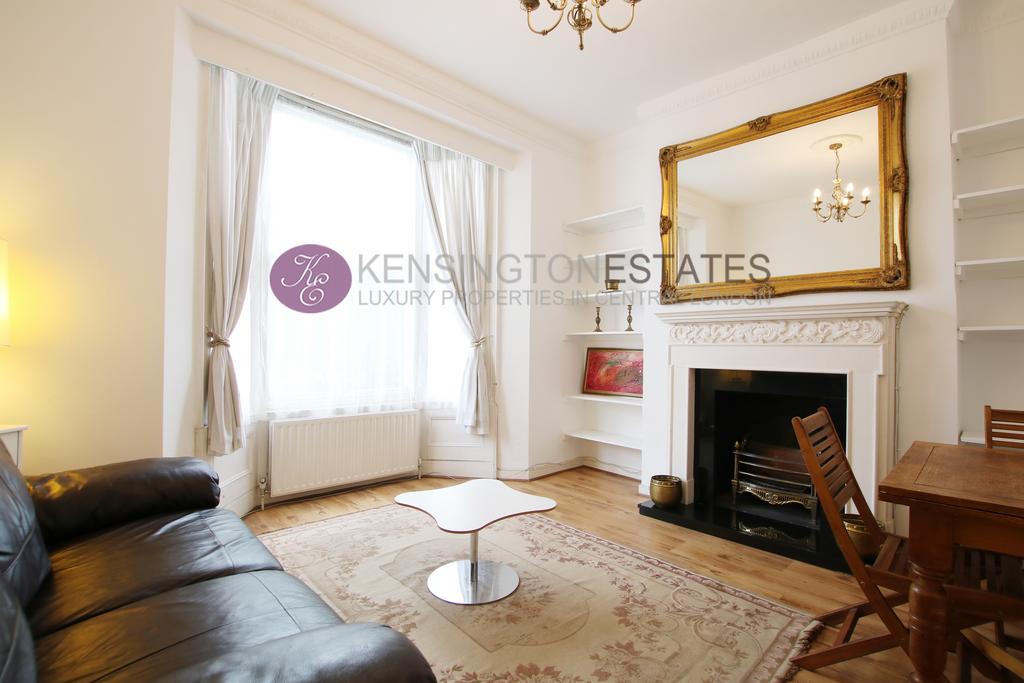 Living room, fireplace