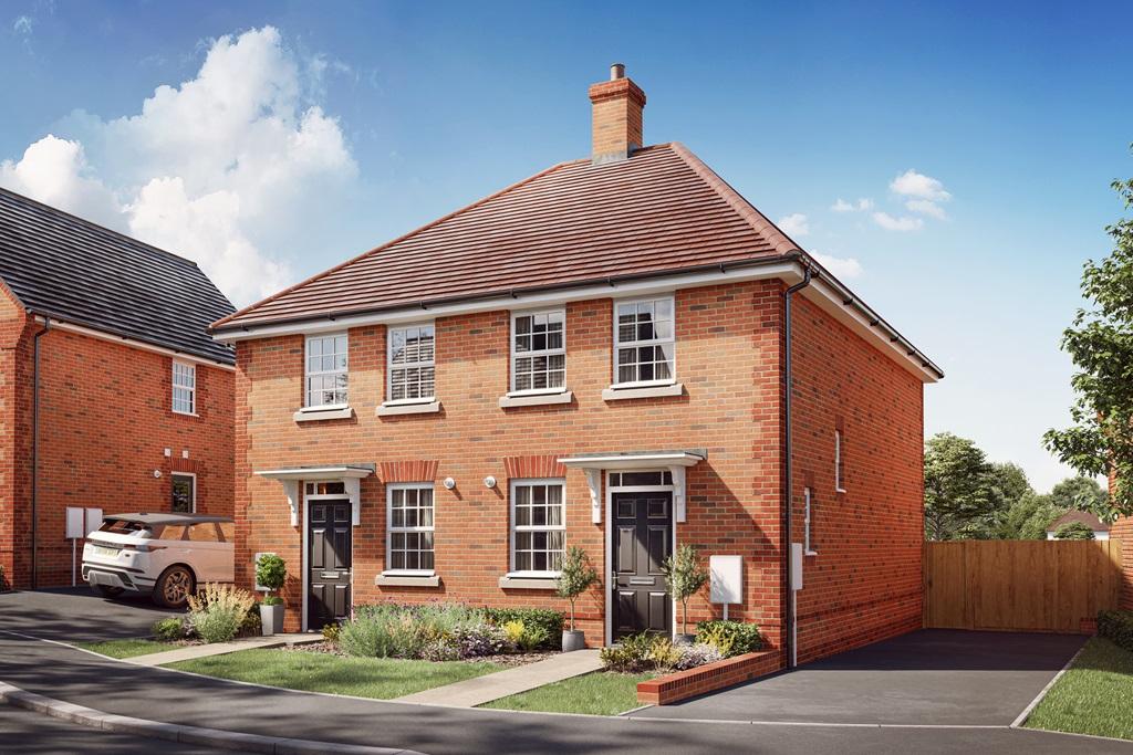 The Wilford at Ecclesden Park Water Lane, Angmering BN16 2 bed end of