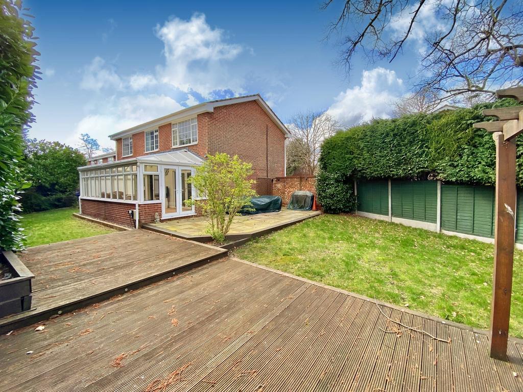 Rear garden