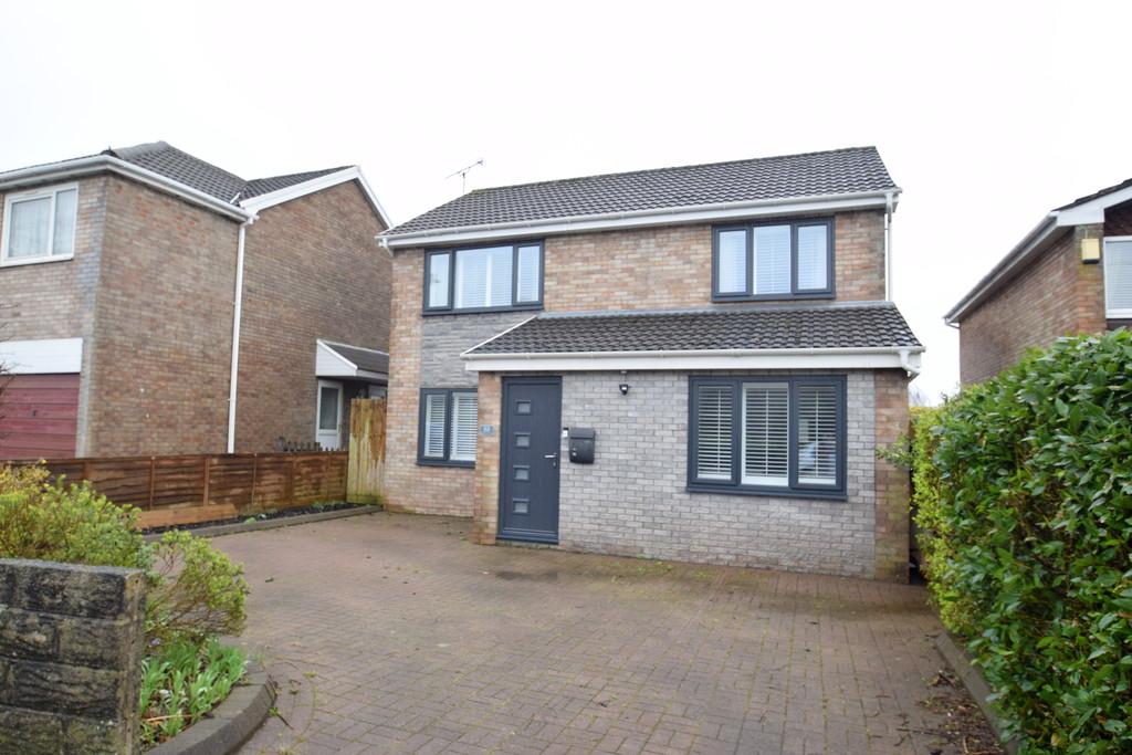 88 Heol West Plas, Coity, Bridgend... 4 bed detached house £399,950