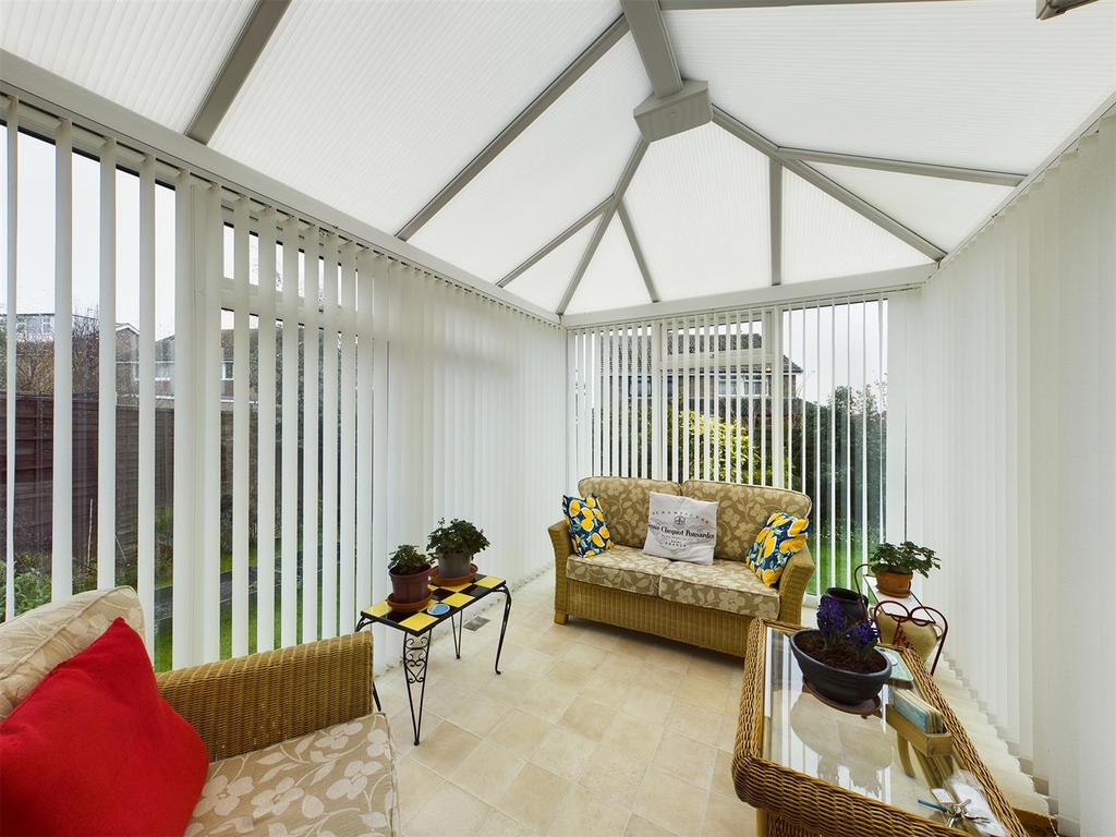 Upvc conservatory: