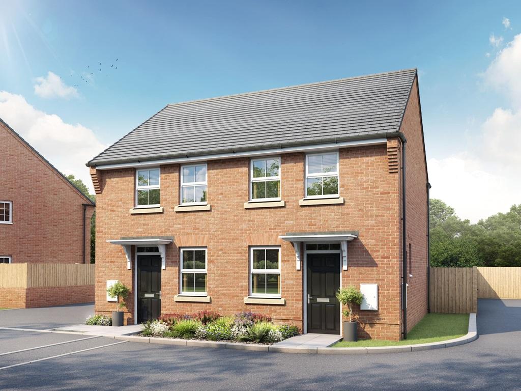 Wilford at Hunters Wood Basil Drive... 2 bed semidetached house £280,000