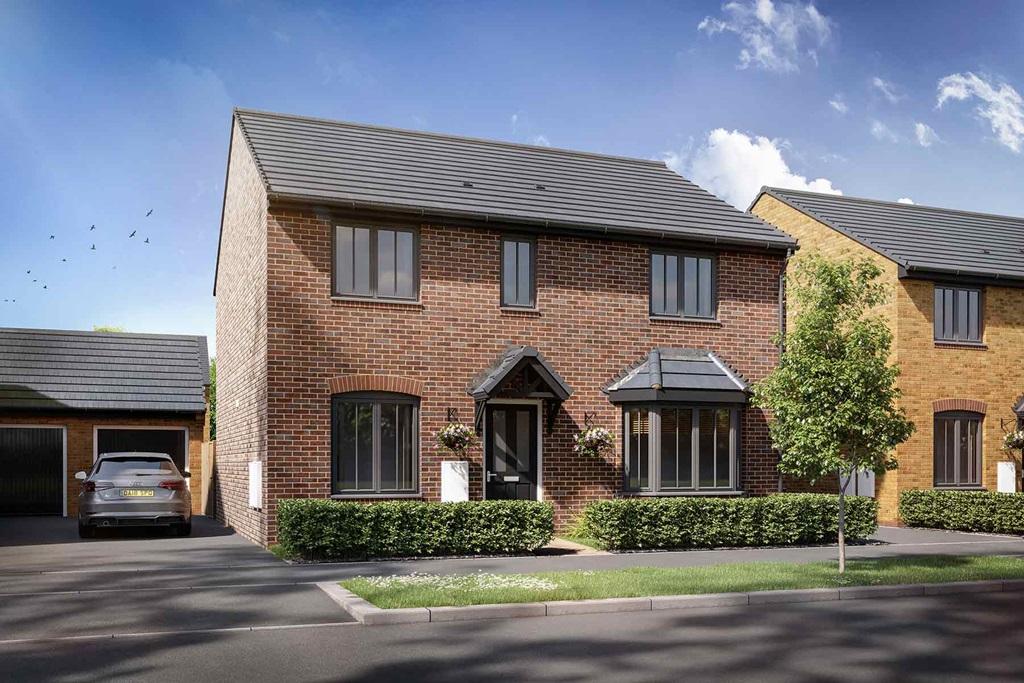 Artist impression of Manford home