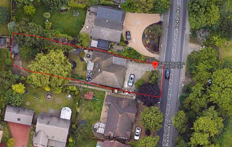 Blackbrook Lane Bickley 3 bed bungalow £1,200,000