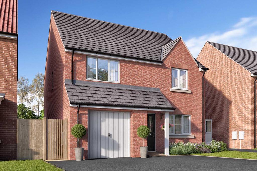 Plot 226, The Goodridge at Wilberforce Park, 79 Amos Drive, Pocklington YO42 4 bed detached