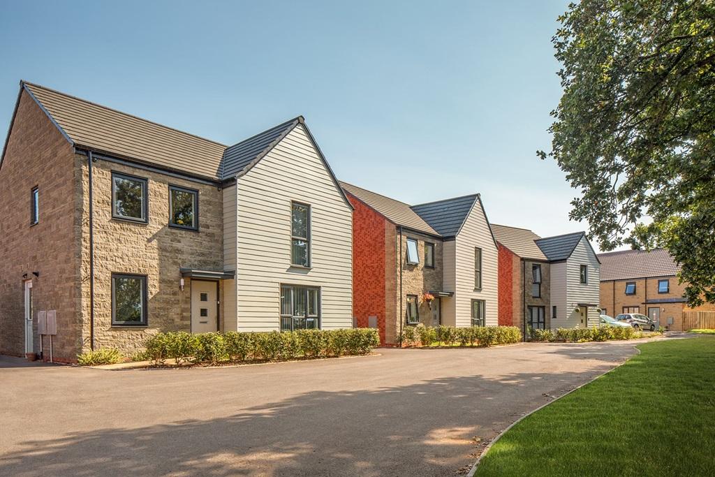 Outside view of Radleigh. 4 bed home.