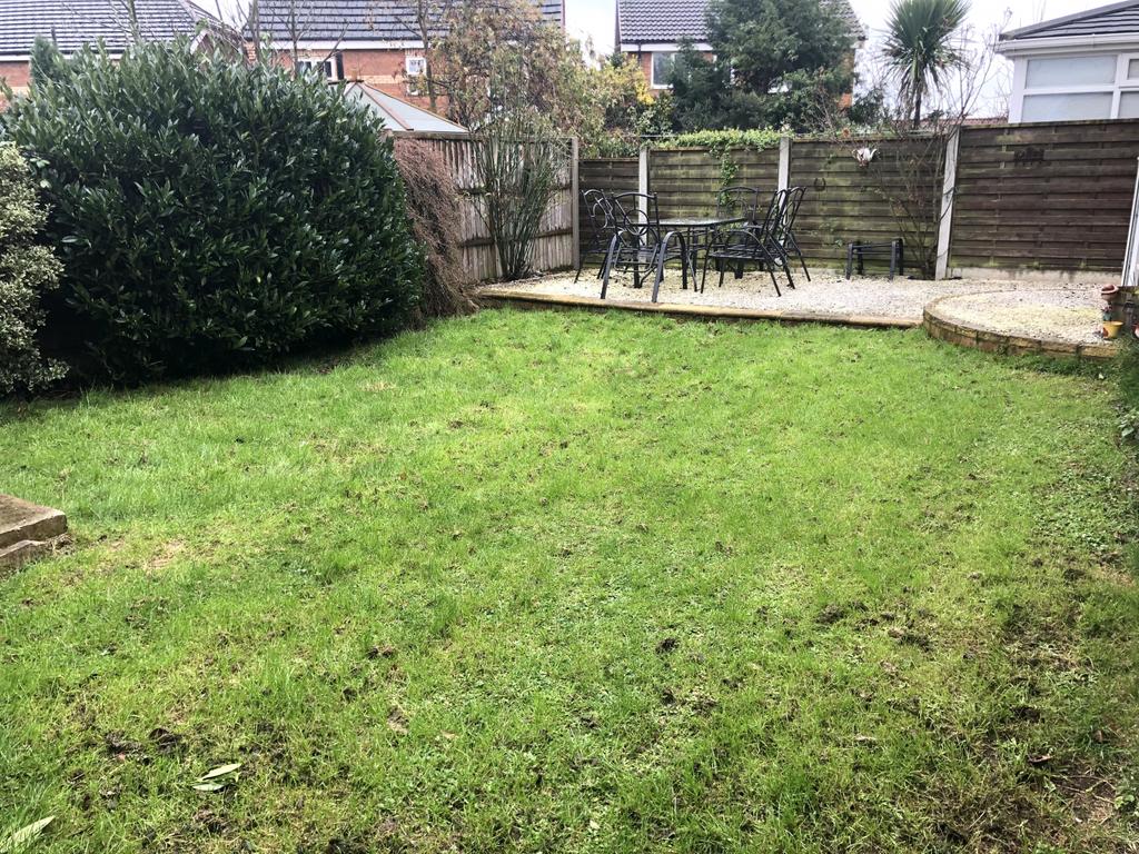 Rear garden