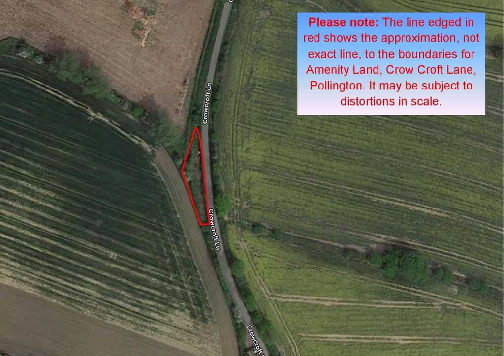 Lot 2 - Crow Croft Lane, Pollington Land - £5,000