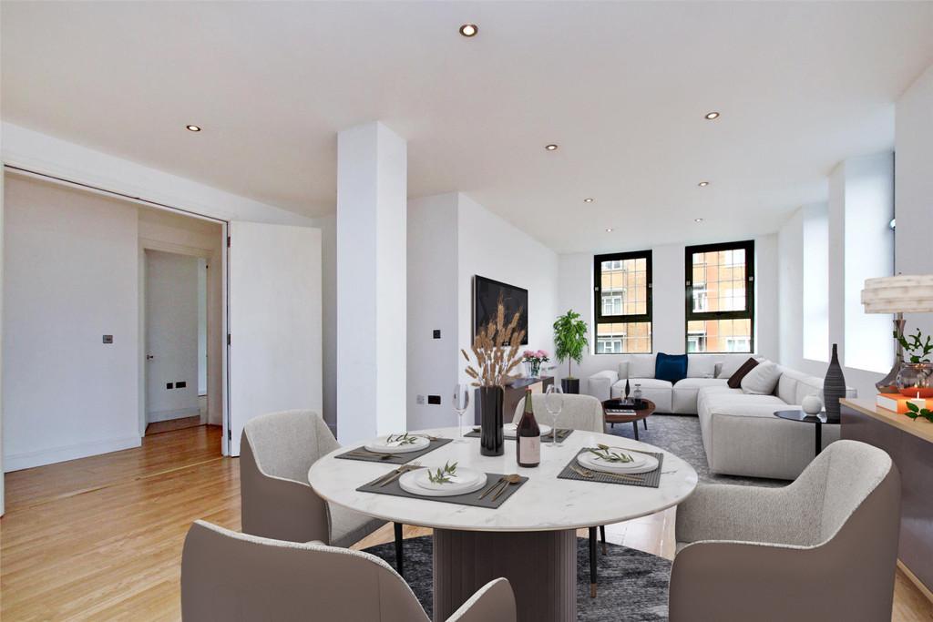 Dining room and living room vs