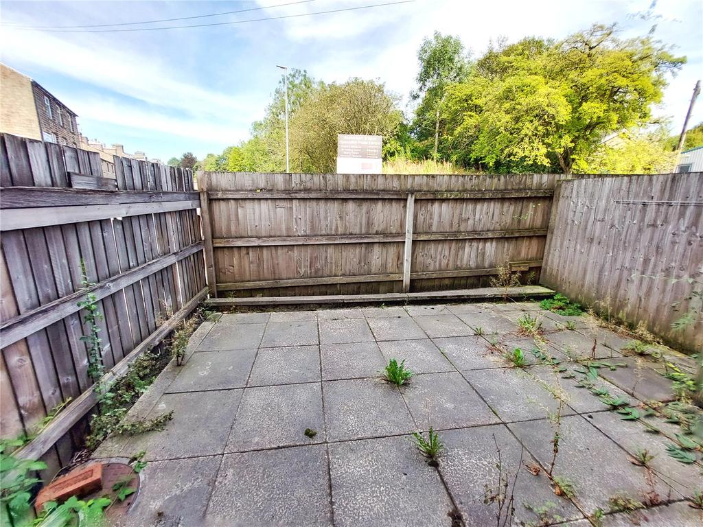 Rear Patio: