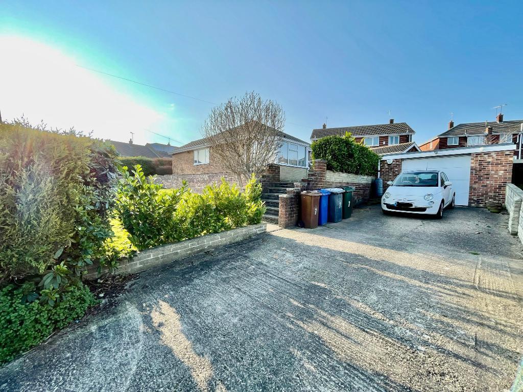Driveway and garage
