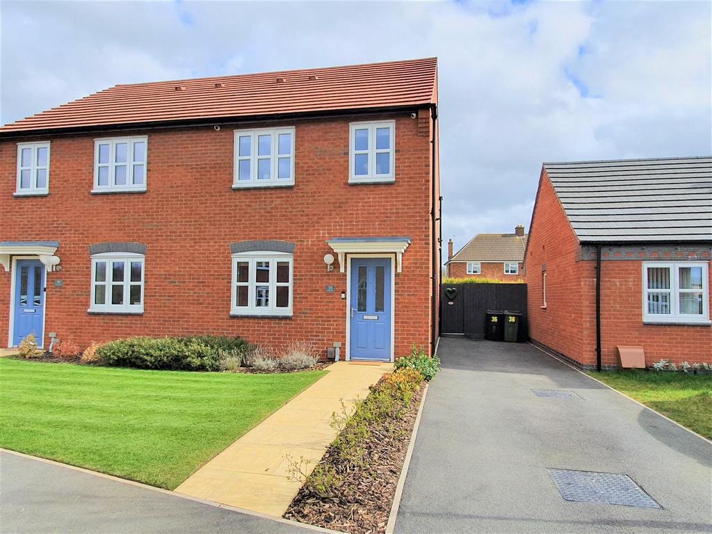 Gadsby Road, Heather, Coalville 3 bed semidetached house £249,950