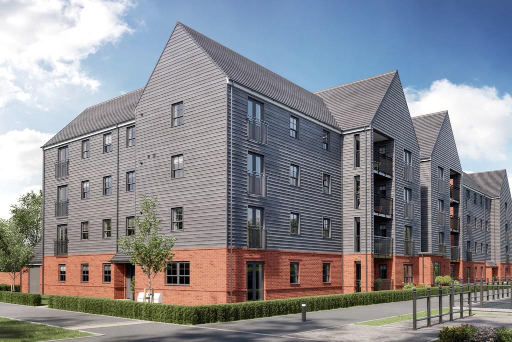 Ambersham at Canal Quarter at Kingsbrook Burcott Lane, Broughton
