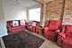 Angle of lounge area