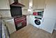 Reverse angle of kitchen