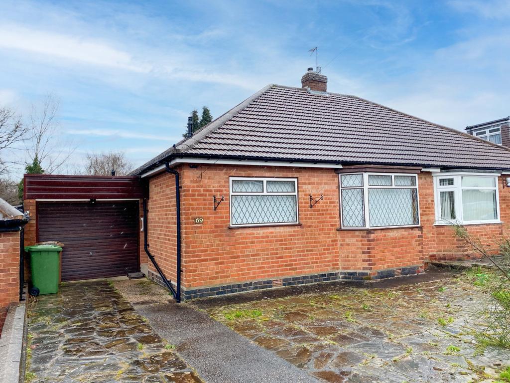 Coton Grove, Shirley, Solihull, West... 2 bed semidetached bungalow £260,000