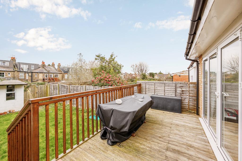 Southerly Facing Deck & Garden