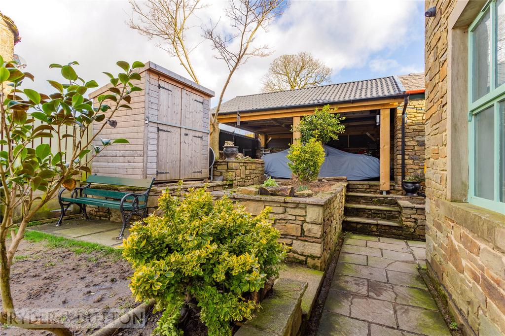 Gardens &amp; Car Port: