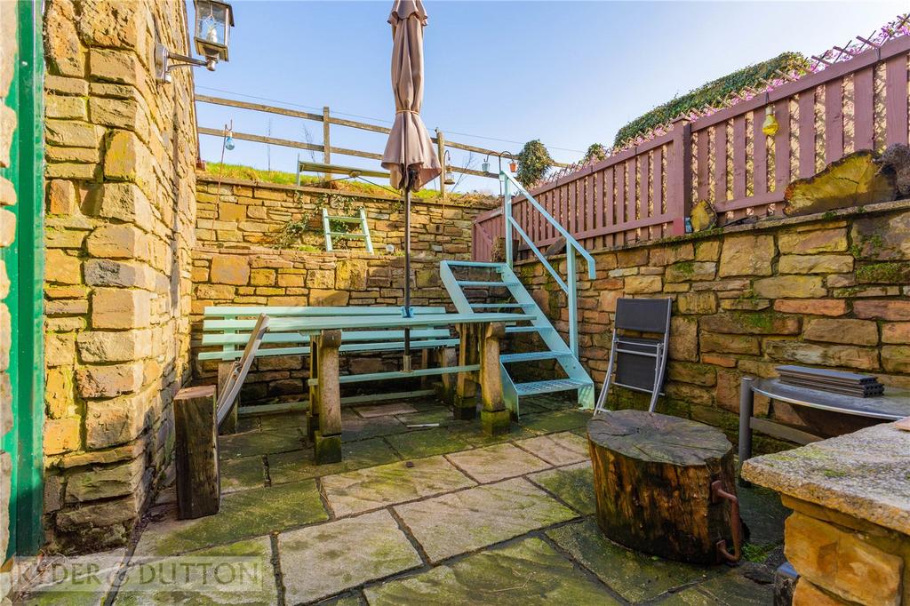 Rear Patio: