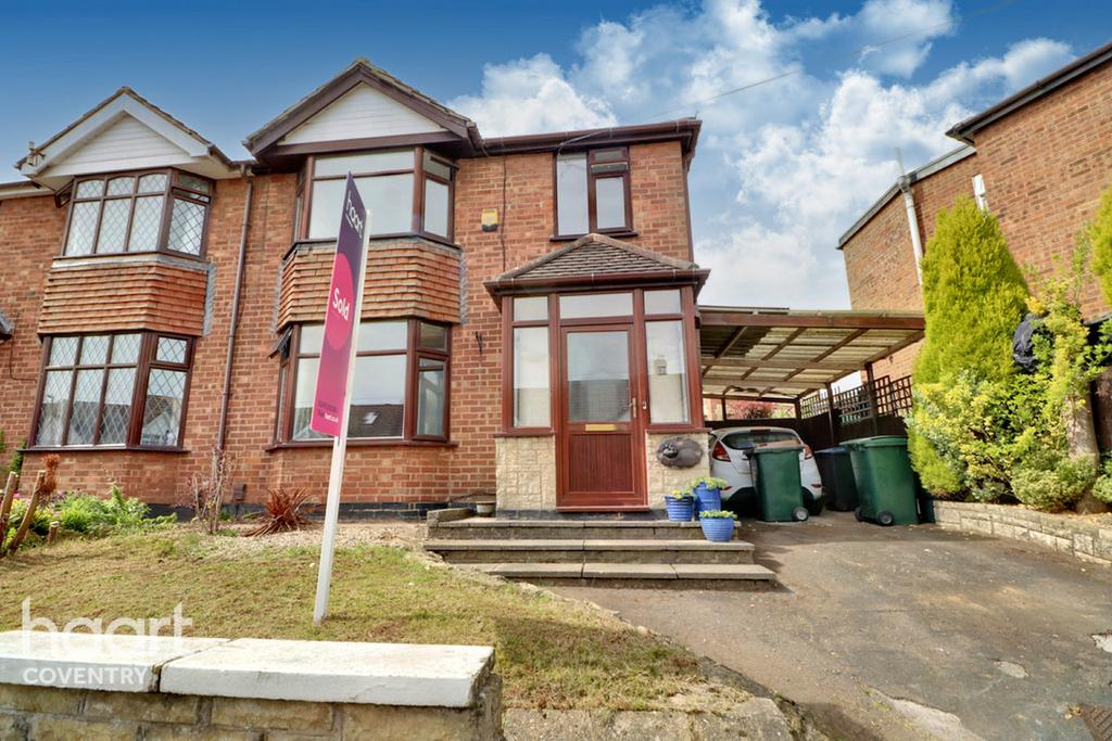 Lincroft Crescent, COVENTRY 3 bed semidetached house £275,000