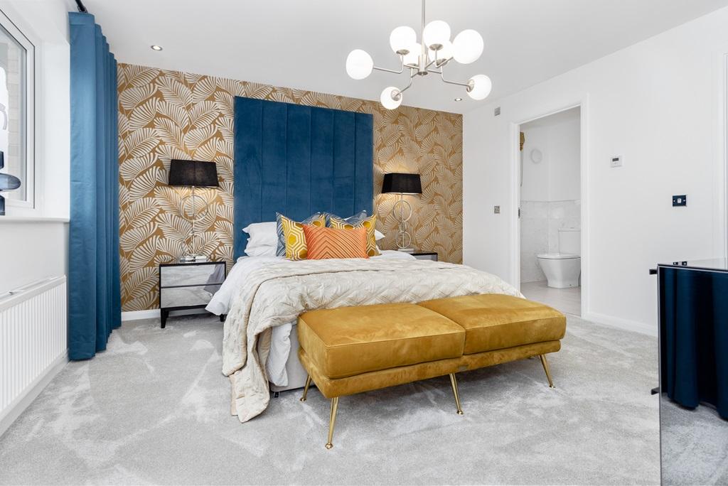 Main bedroom has two walk in wardrobes