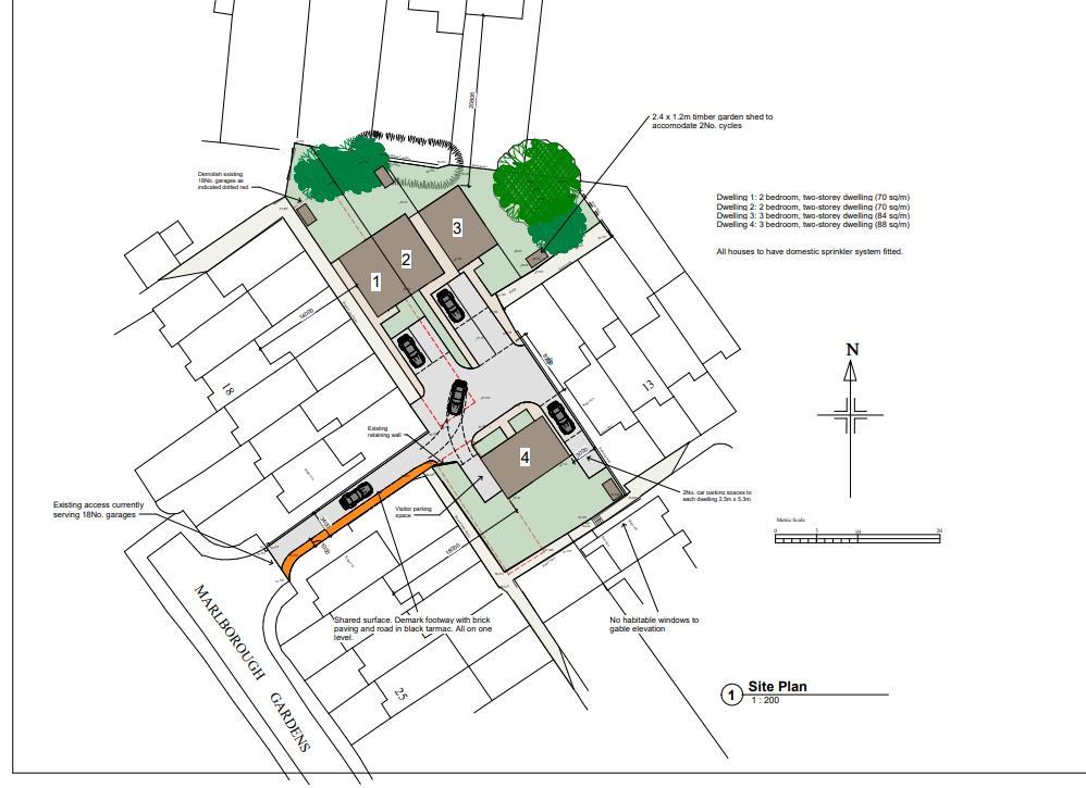 Marlborough Gardens, Wordsley, Stourbridge Land £250,000