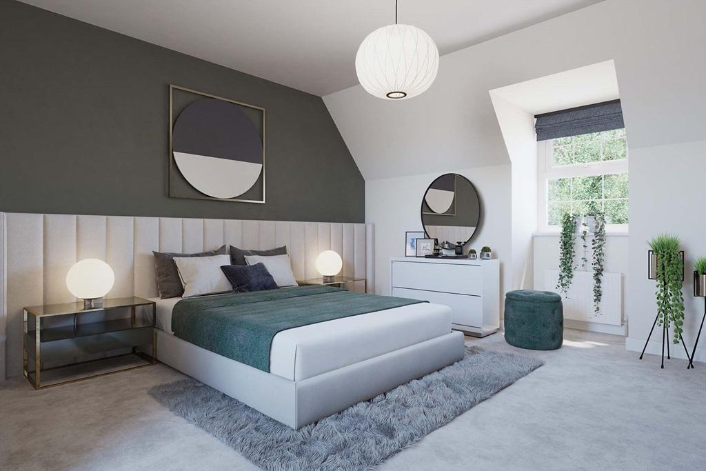 Bedroom in an Emerson