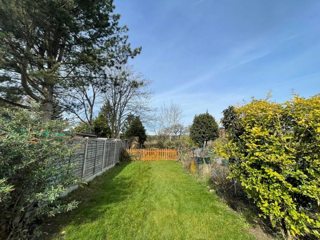 Rear garden