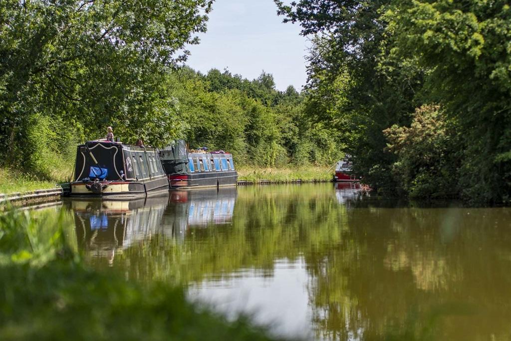 Canal side views can be seen at Bower Park