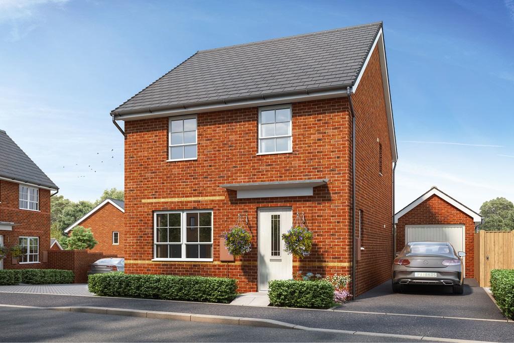 Outside view of the Chester. 4 bedroom detached home.