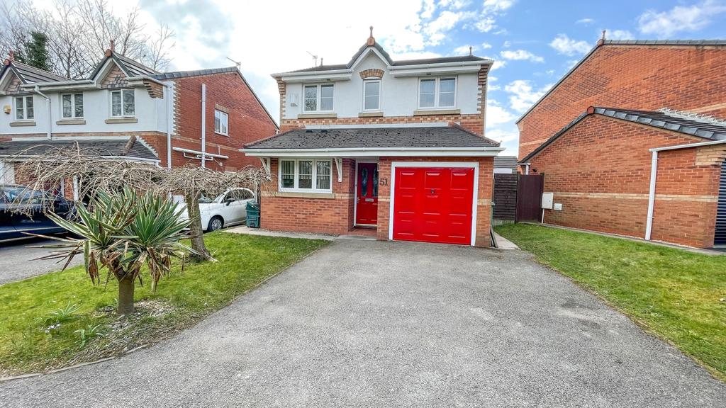 51 Highmarsh Crescent, NewtonLeWillows 3 bed detached house £270,000