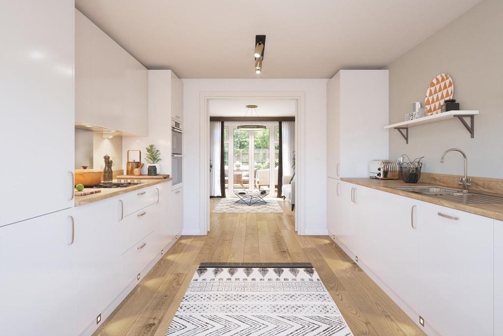 Discover the open plan layout of the Thornford