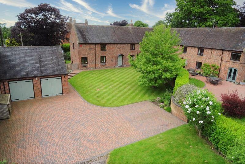 Aston, Market Drayton 4 bed barn conversion £660,000